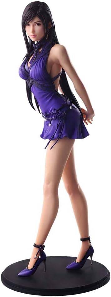 final fantasy 7 remake tifa blue dress Final Fantasy FFVII Remake 8 Inch Action Figure Play Arts Kai