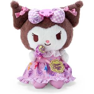 Sanrio Plush: Chupa Chups Collaboration 2nd Edition - Plush - Kuromi [Sanrio]