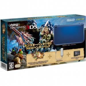 New Nintendo 3DS LL / XL - Monster Hunter 4G New Hunter Pack [Used Good Condition]