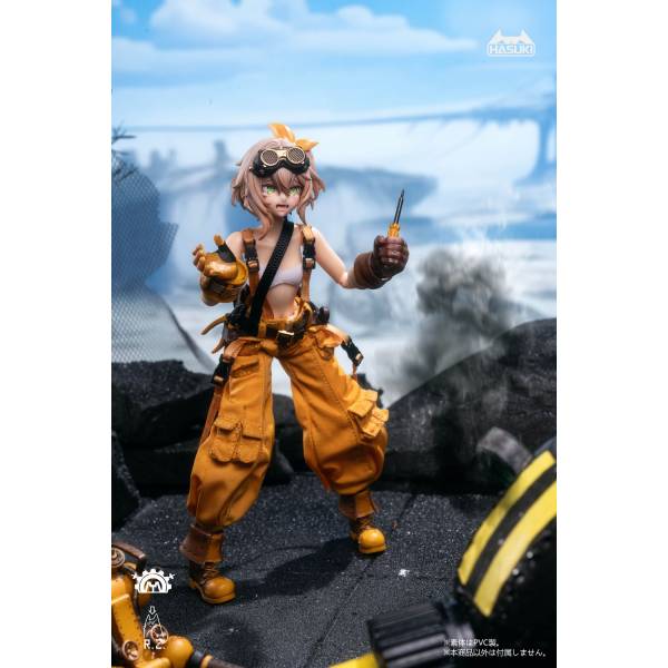 メカニック フィオナ PA.007 1/12スケール HASUKI HASUKI PA007 Mechanic Fiona 1/12 Complete Model Action