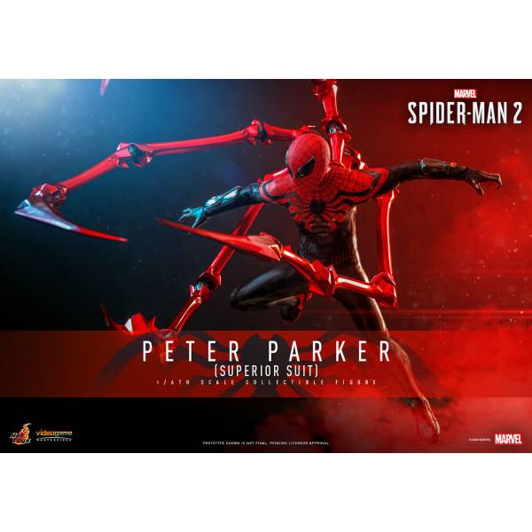 Video Game Masterpiece: Marvel's Spider-Man 2 - Peter Parker (Superior  Suit) 1/6 [Hot Toys] 