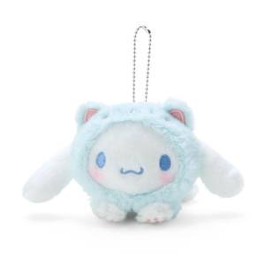 Sanrio Plush: Daisuki Neko Neko - Cinnamoroll Mascot Holder  [Sanrio]