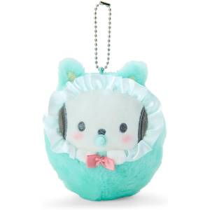 Sanrio Plush: Swaddled Baby - Mascot Holder - Pochacco [Sanrio]