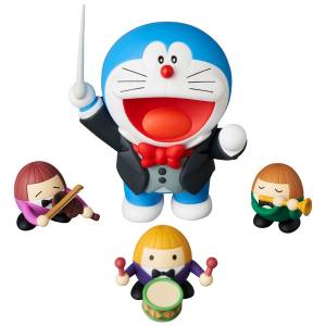 UDF No. 769: Doraemon - Nobita's Earth Symphony - Doraemon & Positive Mood Orchestra [Medicom Toy]