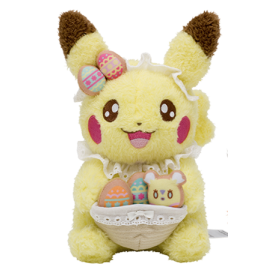 Pokemon Plush Yum Yum Easter Pikachu The Pokemon Company Nin Nin Game