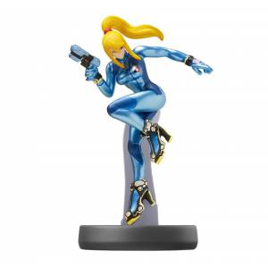 Amiibo Zero suit Samus - Super Smash Bros. series Ver. [Wii U]