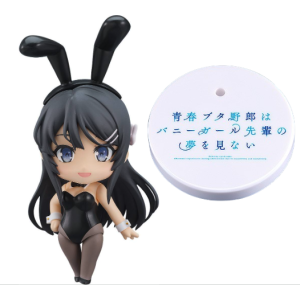 Nendoroid 2417: Rascal Doesn't Dream of Bunny Girl Senpai - Mai Sakurajima (Limited + Bonus) [Good Smile Company]
