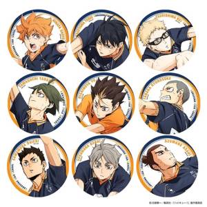 Haikyuu!!: Clear Fan Collection - Karasuno High (9 Packs/Box) [Ensky]
