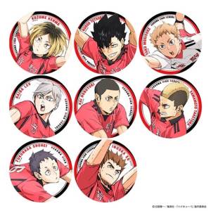 Haikyuu!!: Clear Fan Collection - Nekoma High (9 Packs/Box) [Ensky]