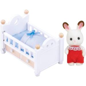Sylvanian Families: Baby Furniture Set - Chocolate Rabbit [Epoch]