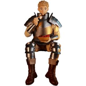Noodle Stopper Figure:  Dungeon Meshi - Laios Touden (2nd Hand Prize Figure) [FuRyu]