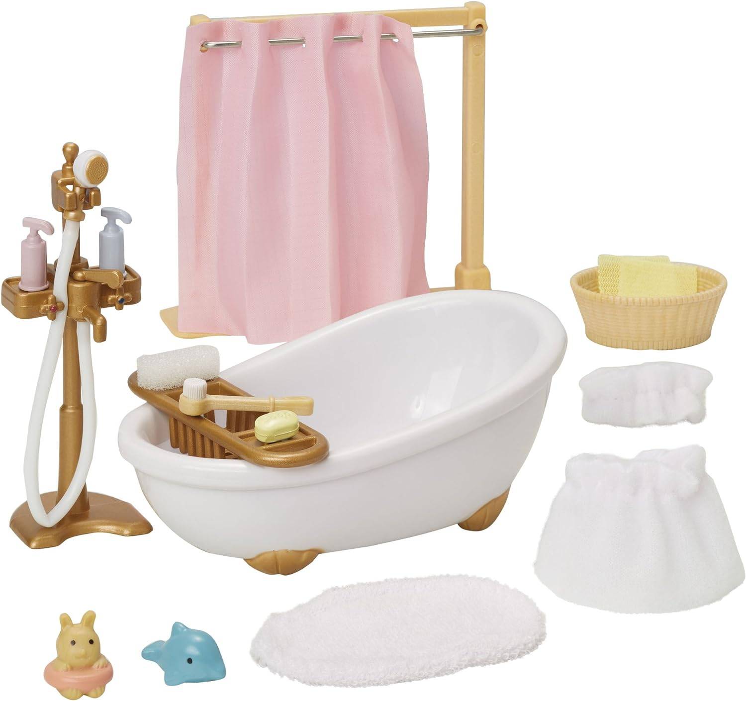 Sylvanian Families: Bath/Shower Set (Pink) [Epoch]