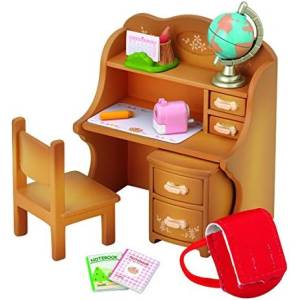 Sylvanian Families: Chocolate Rabbit Daughter & Desk Set [Epoch]