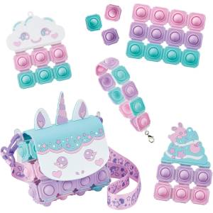 Push Pop Life!!: Sweet Unicorn Bag Set [Bandai]