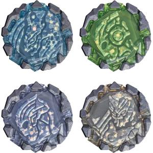 DX: Ultraman Blazar: Blazar Stone 3 (Rainbow Halo Set) [Bandai]