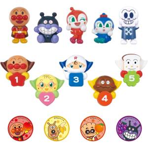 Anpanman: Suction Cup Toy Set [Bandai]