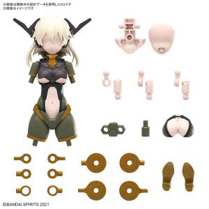 30 Minutes Sisters: Option Parts Set (13) - Tactical Costume - Color B (Plastic Model) [Bandai Spirits]