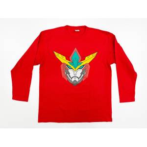 Brave Bang Bravern!: Bravern Long T-shirt (Red, L-Size) [Good Smile Company]