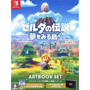 Zelda no Densetsu - Yume o Miru Shima - Artbook Set [Switch - Used Good Condition]