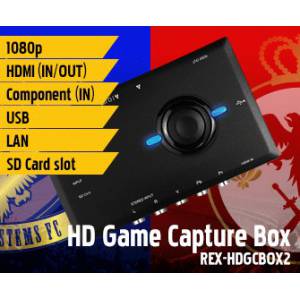 HD Game Capture & Stream Box REX-HDGCBOX2 [Hi-tech]