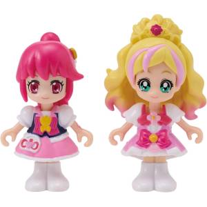 Pretty Cure All Stars: Pre-Coord Dolls - Cure Lovely & Cure Flora [Bandai]