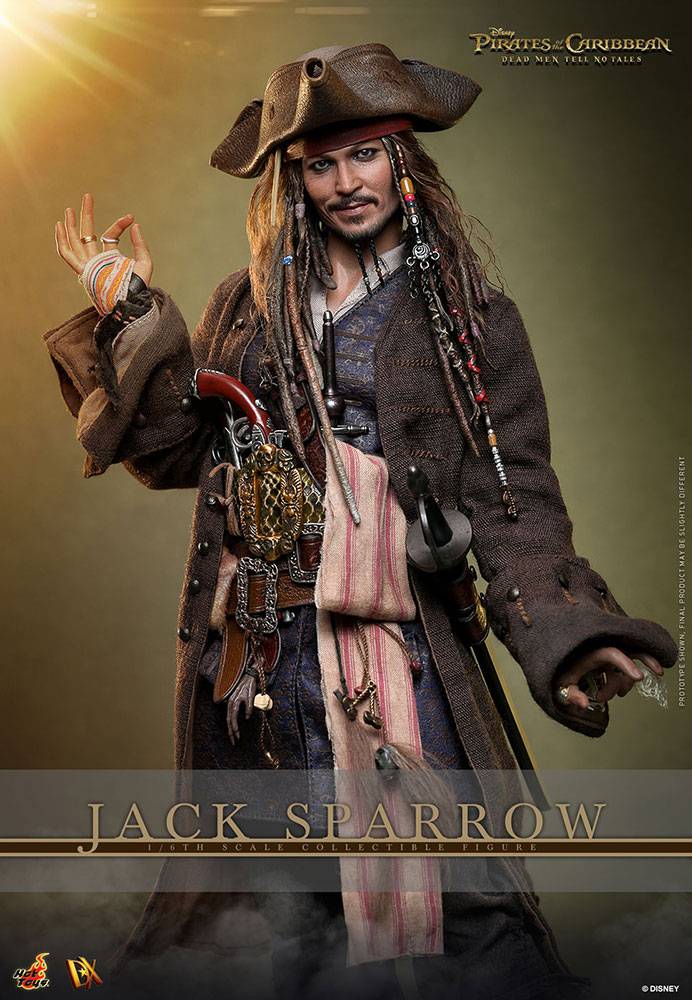 Movie Masterpiece Deluxe: Pirates of the Caribbean: Dead Men Tell No Tales - Jack Sparrow ...