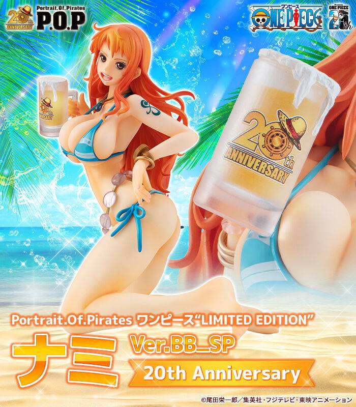 Portrait Of Pirates: One Piece - Nami - Ver.BB_SP 20th Anniversary (Limited  Edition) [MegaHouse]