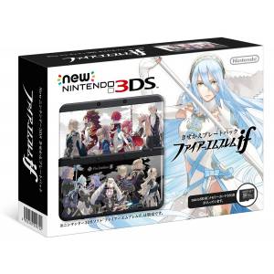New Nintendo 3DS - Black - Fire Emblem If Cover Plate Pack [Occasion BE]