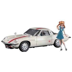 Rebuild of Evangelion: NERV Official Business Coupe w/Asuka Langley Shikinami 1/24 (Plastic Model) [Hasegawa]