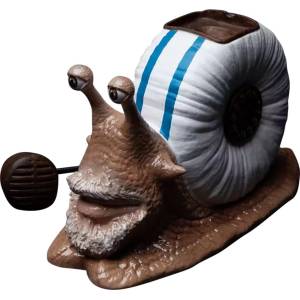 ONE PIECE (Netflix) - Coin Bank: Transponder Snail (Garp) [Hot Toys]