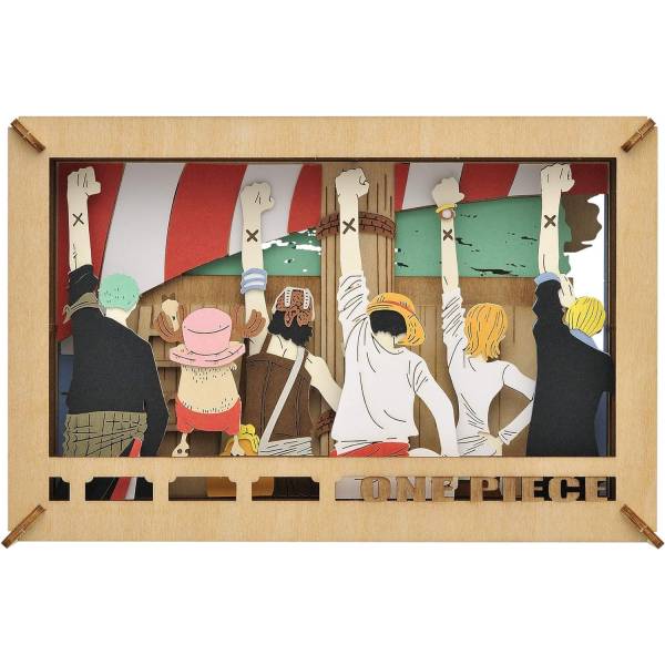 One Piece: Wood Paper Theater - Friendship Mark [Ensky] - Nin-Nin-Game.com