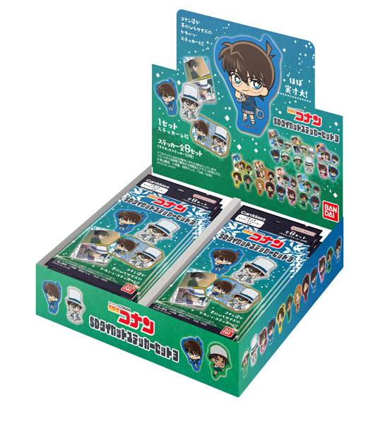 Carddass: Detective Conan  SD DieCut Sticker Set 3  20 Packs/Box [Bandai]