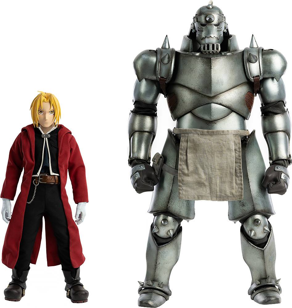 Fig Zero: Fullmetal Alchemist: Brotherhood - Edward Elric + Alphonse Elric 1/6 - Twin Pack Ver. (Reissue) [threezero]