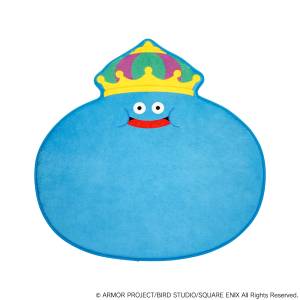 Dragon Quest: Fluffy Floor Mat - King Slime (Reissue) [Square Enix]