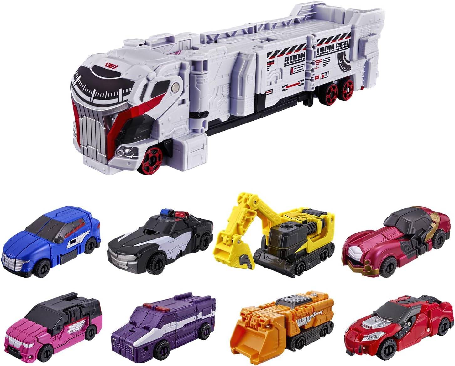 Bakuage Sentai Boonboomger: DX Boonboomger Robo Explosive 4 Big Robot Set [Bandai]