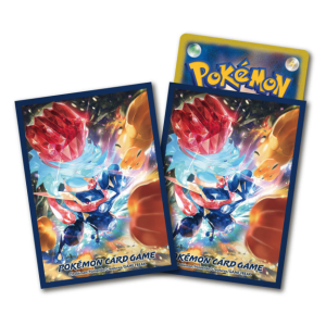 Pokemon Card Game: Deck Shield Premium Gloss - Greninja Tera Raid (64 Sleeves/Pack) [ACCESSORY]