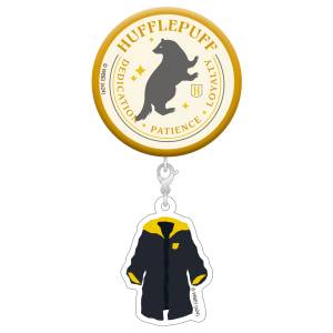 Harry Potter: Can Badge with Charm - Hufflepuff [Movic]