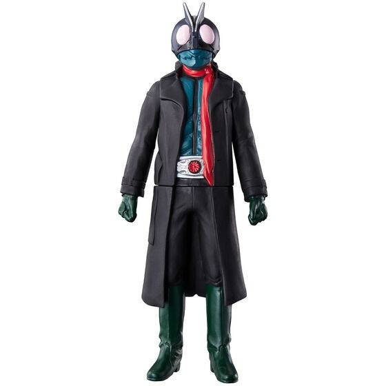 Movie Monster Series: Shin Masked Rider - Kamen Rider (Coat Ver) [Bandai]