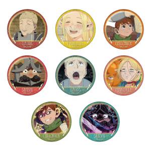 Delicious in Dungeon: Hundred Faces Series - Can Badge Vol.2 (8 Packs Box) [Twinkle]
