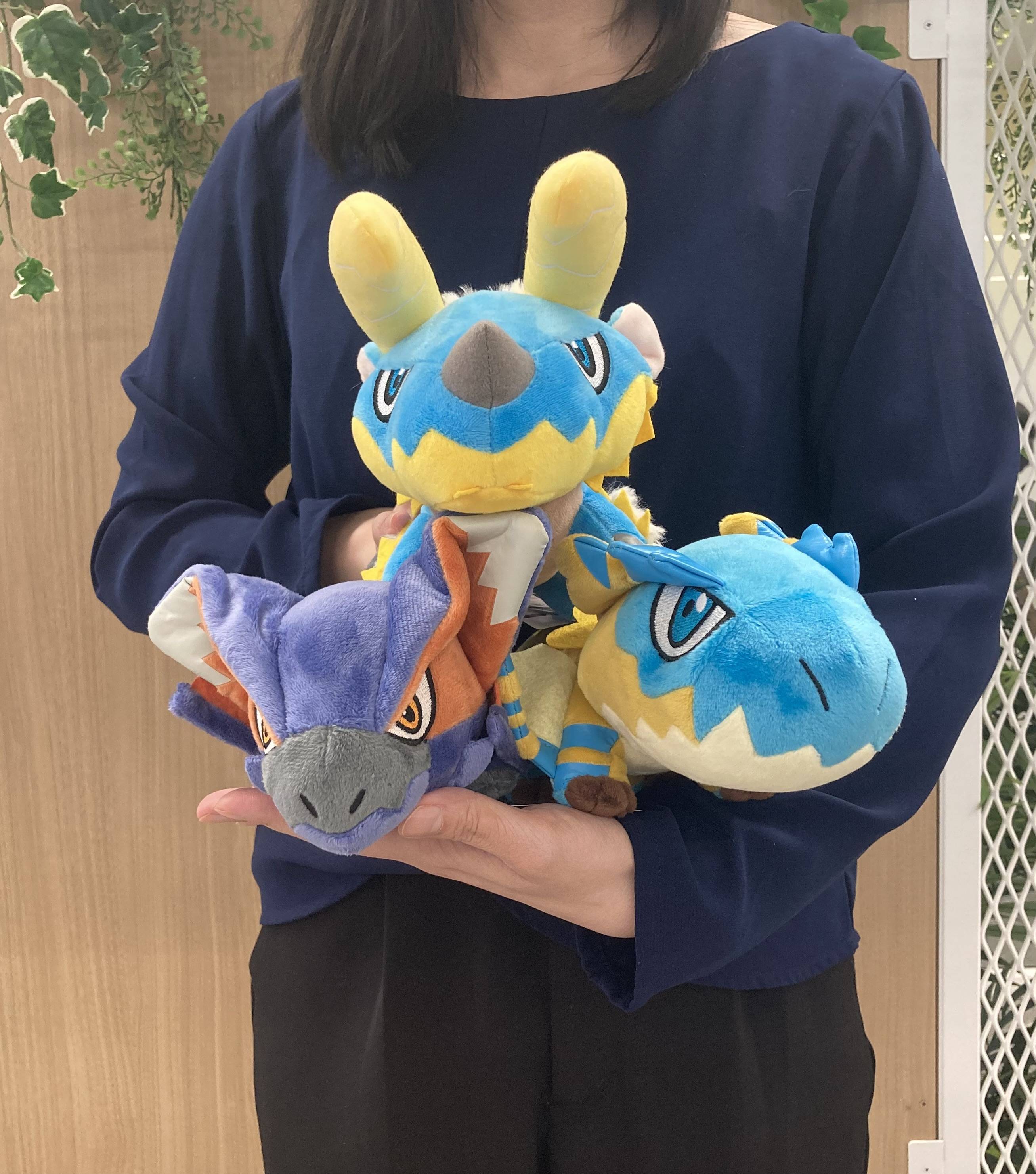 Monster Hunter: Deformed Plush Toy - Zinogre [Capcom] - Nin-Nin-Game.com