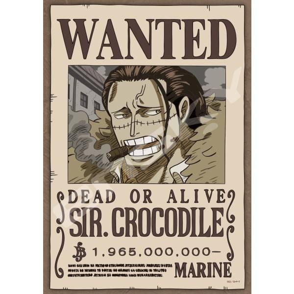 One Piece: Jigsaw Puzzle - Crocodile Wanted Poster (208 Pieces) [Ensky ...