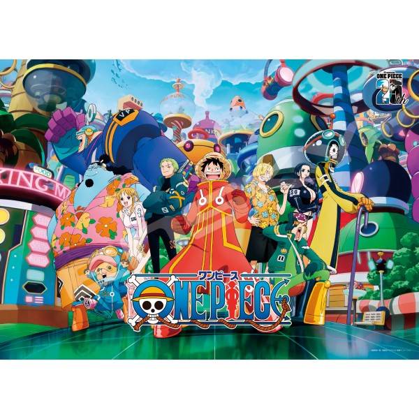 One Piece: Jigsaw Puzzle - Exciting Future Island (500 Pieces) [Ensky]