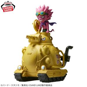 World Collectable Figure MEGA: SAND LAND - Beelzebub with Royal Army Tank Corps No. 104 (Banpresto) [2nd Hand]