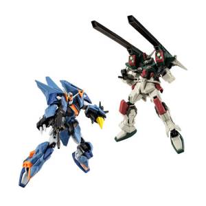 Shokugan: Gundam G Frame FA - Duel Blitz Gundam & Lightning Buster Gundam (Limited Edition Candy Toy) [Bandai]