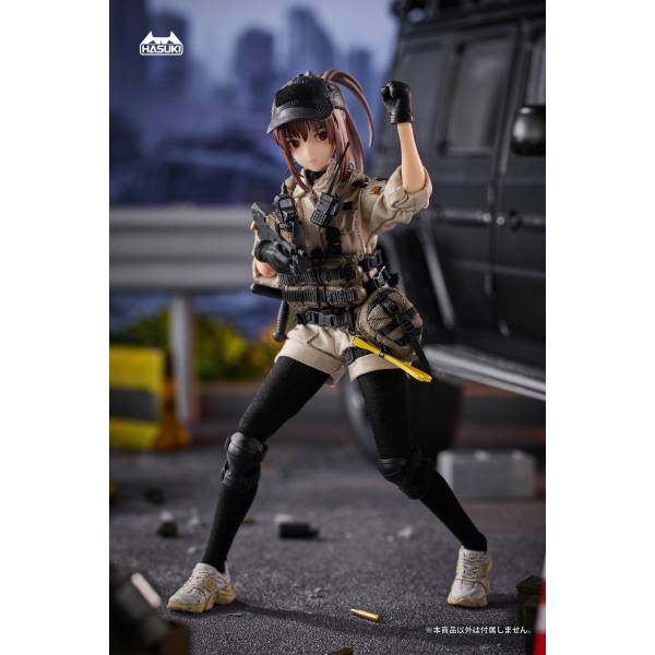 Hobby JAPAN 誌上限定販売　PARARESCUE HASUKI Pocket Art Series PA006 Security Hiyo Reizei 1/12