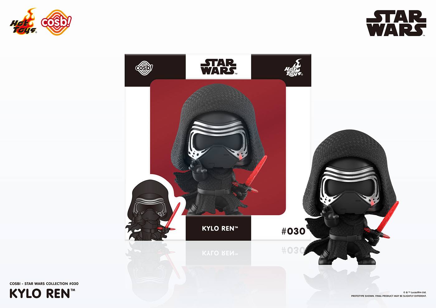 Cosbi: Star Wars Collection 30 - Kylo Ren [Hot Toys]