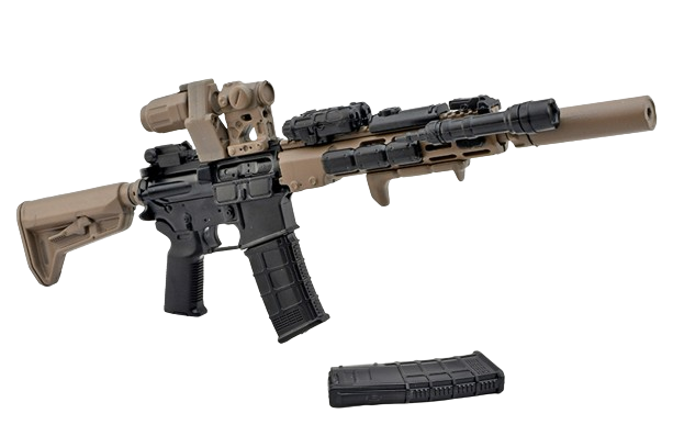 Little Armory (LA102): M4A1 URG-I 11.5 type - Plastic Model [Tomytec]
