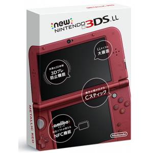 New Nintendo 3DS LL / XL - Metallic Red [Used Good Condition]