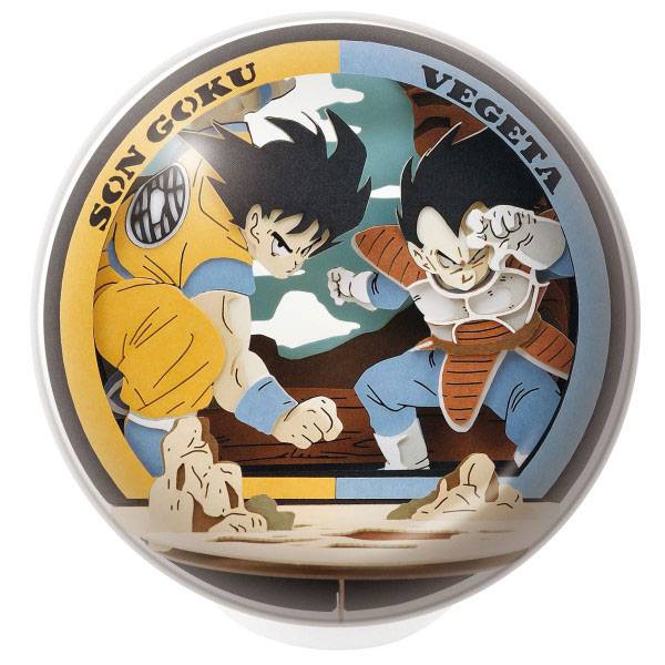 Dragon Ball Z : Paper Theater PTB-15X - Son Goku VS Vegeta [Ensky]