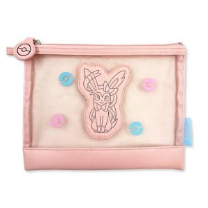 Pokemon: Mesh Flat Pouch Pastel - Sylveon [The Pokémon Company]